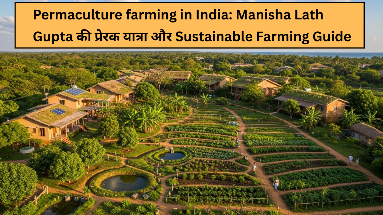 permaculture farming in India Manisha Lath Gupta की प्रेरक यात्रा और Sustainable Farming Guide permaculture farming in India: Manisha Lath Gupta की प्रेरक यात्रा और Sustainable Farming Guide