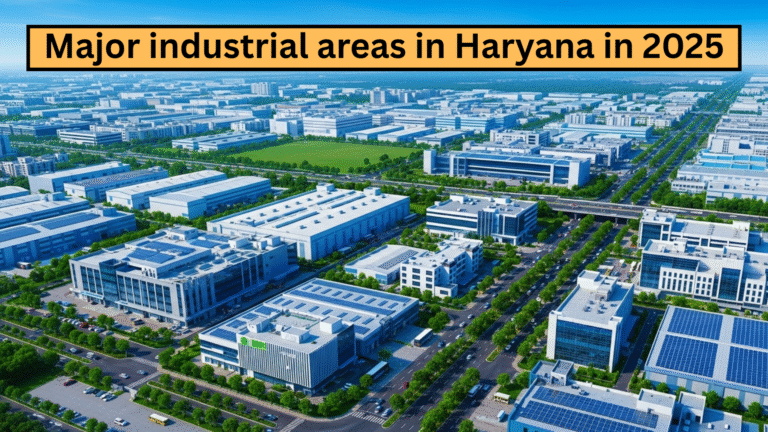 MAJOR INDUSTRIAL AREA IN HARYANA 2025