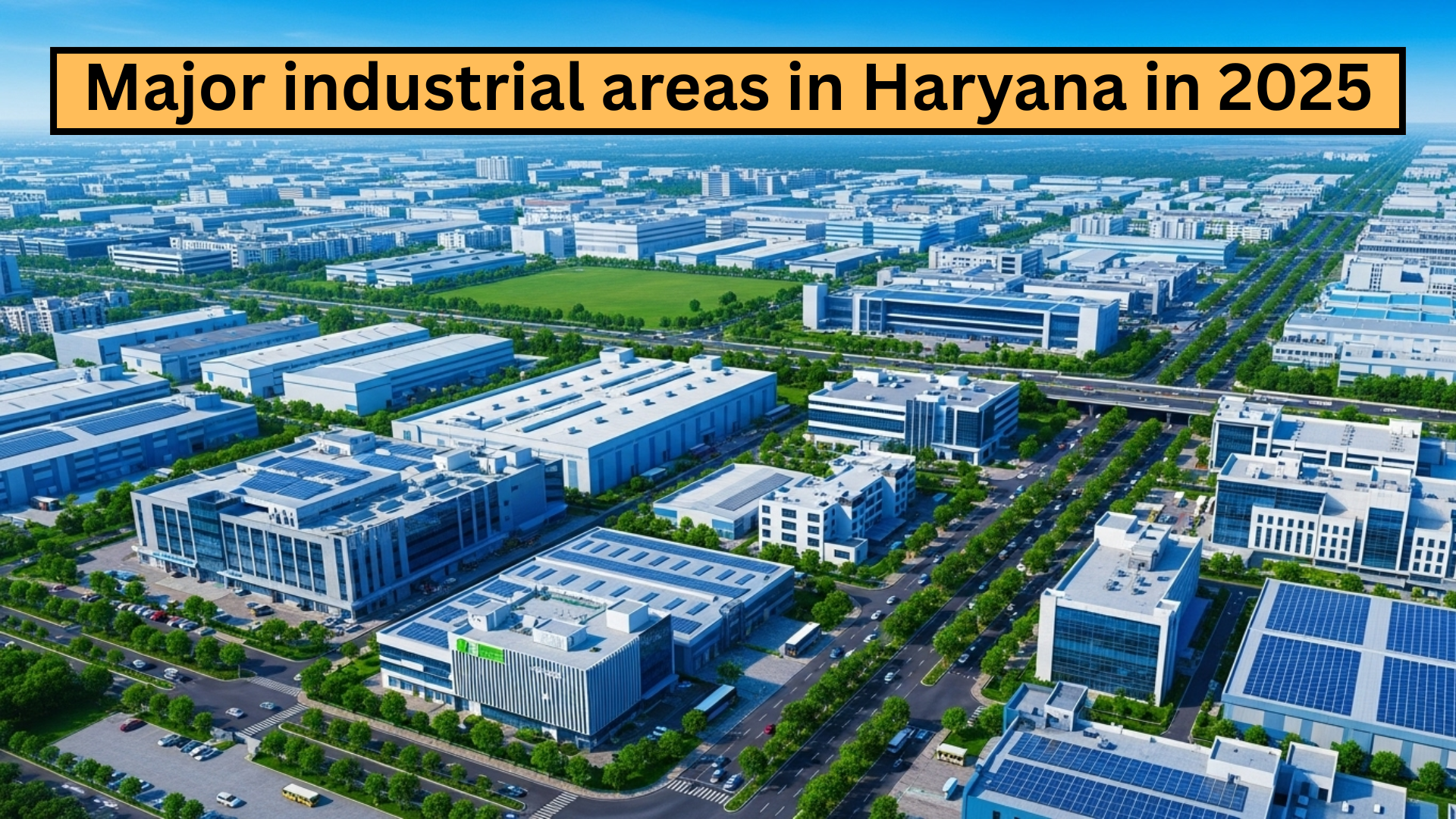 MAJOR INDUSTRIAL AREA IN HARYANA 2025