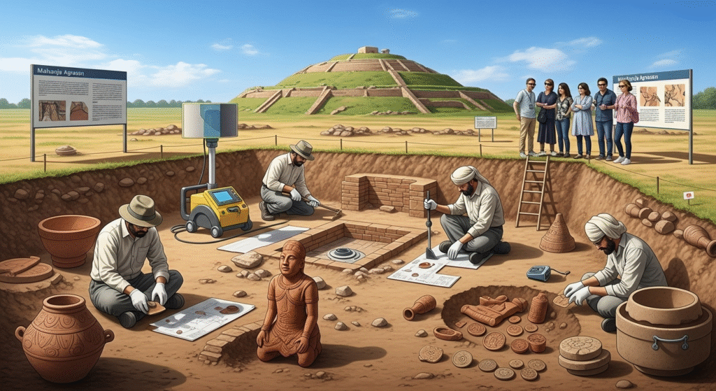 पुरातत्व सर्वेक्षण भारत अग्रोहा को विश्व धरोहर