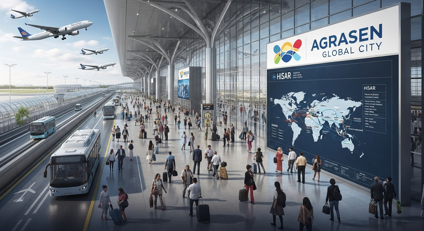 हरियाणा में बसाई जाएगी अग्रसेन ग्लोबल सिटी: 5 लाख एकड़ से ज्यादा का विशाल क्षेत्र, ये इलाके होंगे शामिल – एक ऐतिहासिक क्रांति की कहानी