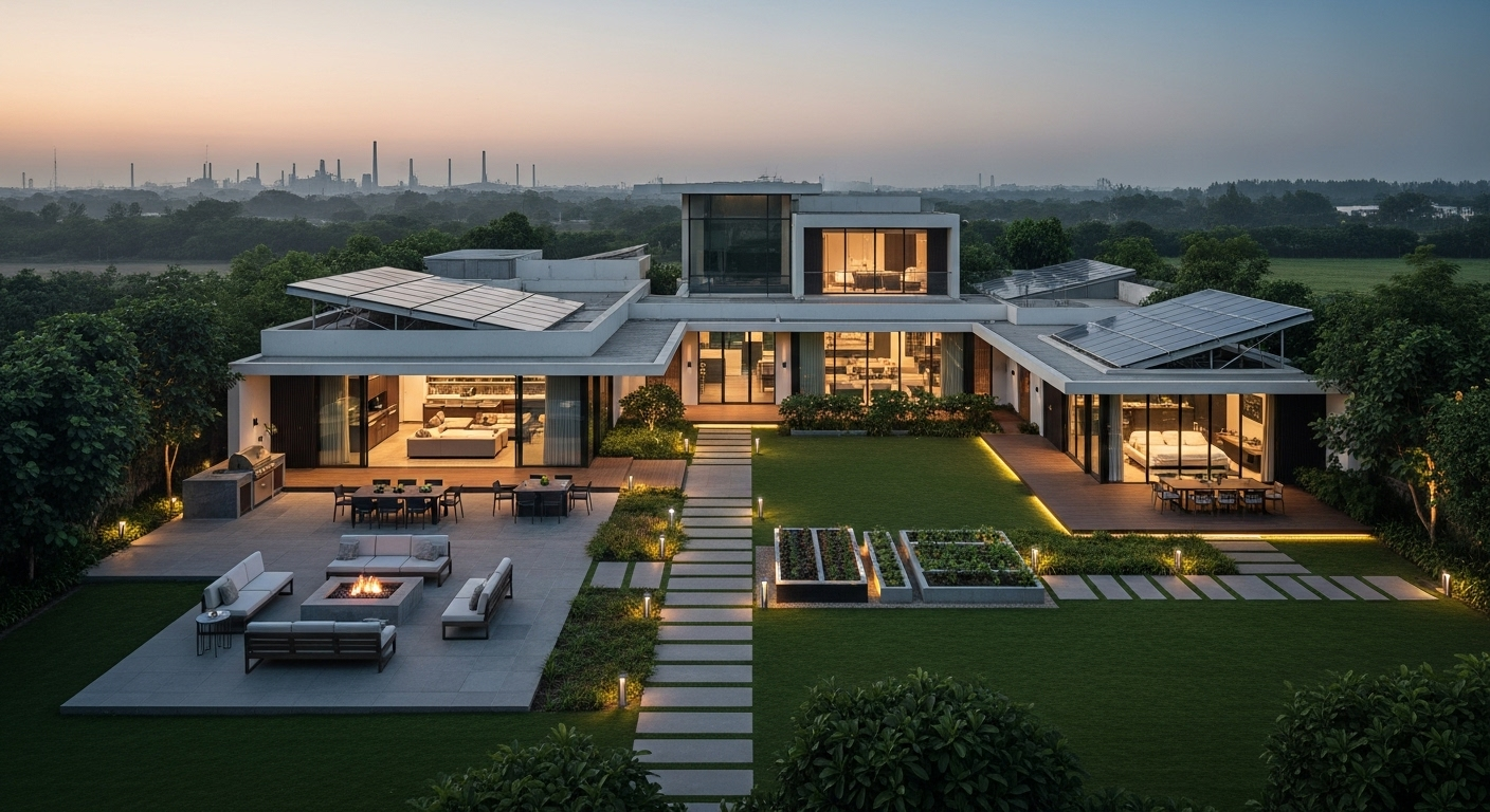 farmhouse investment vs plot investment in Gurgaon