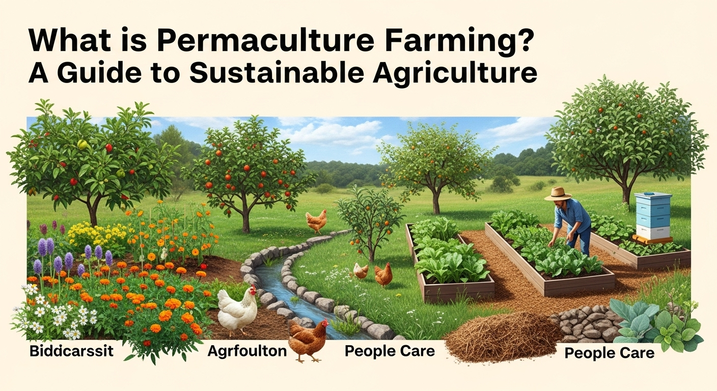 What is Permaculture Farming: सस्टेनेबल कृषि के लिए प्रकृति से प्रेरित तरीके What is Permaculture Farming: सस्टेनेबल कृषि के लिए प्रकृति से प्रेरित तरीके