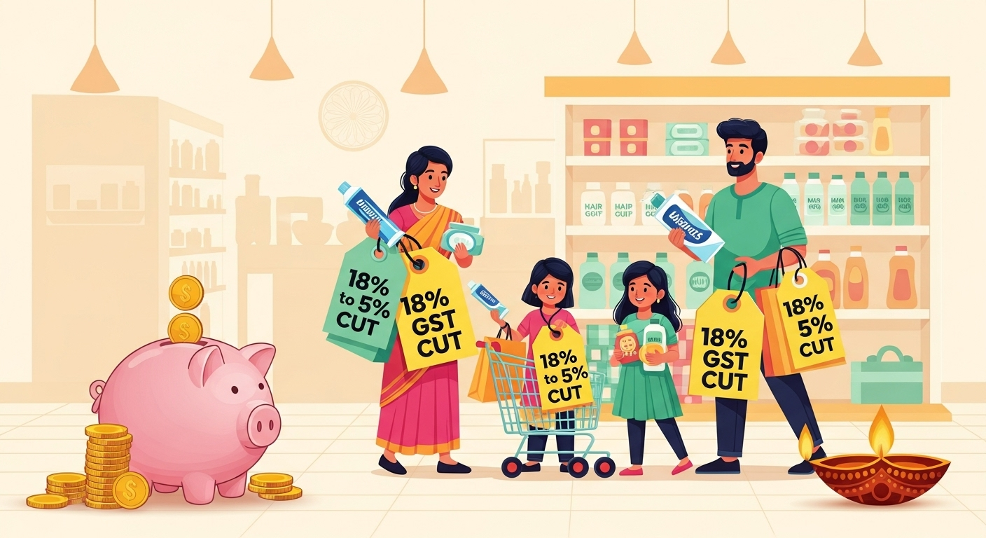 GST Reform 2025 से दैनिक सामान सस्ता कैसे होगा GST Reform 2025 से दैनिक सामान सस्ता कैसे होगा