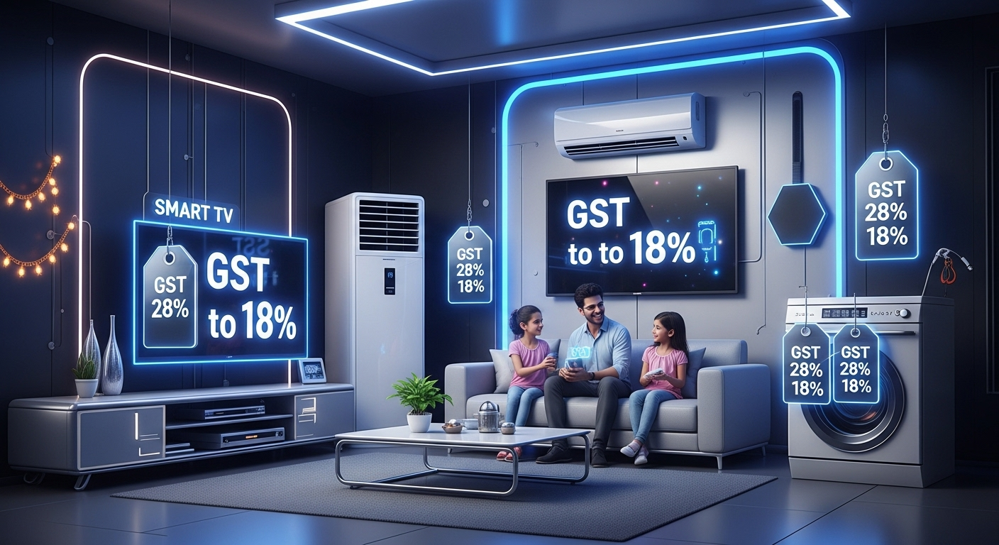 इलेक्ट्रॉनिक अप्लायंसेज पर 18% जीएसटी का मतलब इलेक्ट्रॉनिक अप्लायंसेज पर 18% जीएसटी का मतलब