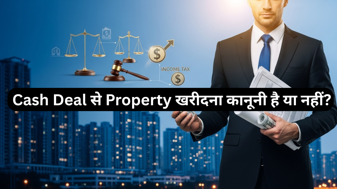 Cash Deal से Property खरीदना कानूनी है या नहीं Income Tax Rules, Penalty और Safe Tips (2025 Guide)
