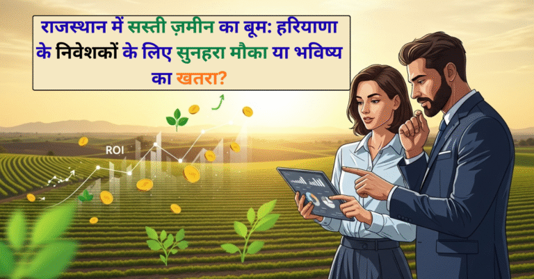 राजस्थान में सस्ती ज़मीन का बूम